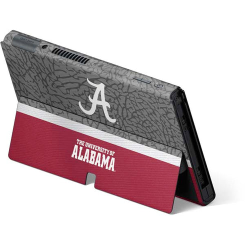 University of Alabama Logo Nintendo Switch OLED (2021) Skin